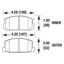 Load image into Gallery viewer, 80.35 Hawk HPS Brake Pads Toyota Corolla Coupe 1.6L/1.8L (84-87) Front or Rear - Redline360 Alternate Image