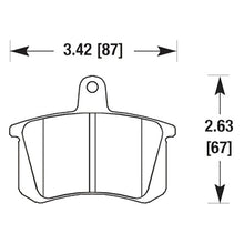 Load image into Gallery viewer, 74.10 Hawk HPS Brake Pads Audi A6 (95-97) A6 Quattro (1995) [Rear] HB271F.635 - Redline360 Alternate Image
