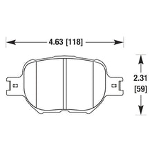 Load image into Gallery viewer, 90.99 Hawk HPS Brake Pads Toyota MR2 Spyder 1.8L [Front] (2002-2005) HB493F.650 - Redline360 Alternate Image