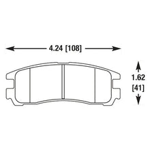 Load image into Gallery viewer, 112.59 Hawk HPS Brake Pads Subaru Legacy [Rear] (00-09) HB367F.585 - Redline360 Alternate Image