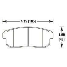 Load image into Gallery viewer, 86.03 Hawk HPS Brake Pads Mazda RX8 1.3L (04-11) Front or Rear - Redline360 Alternate Image