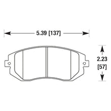Load image into Gallery viewer, 118.70 Hawk HPS Brake Pads Subaru Impreza [Front] (04-10) HB432F.661 - Redline360 Alternate Image
