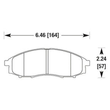 Load image into Gallery viewer, 74.06 Hawk HPS Brake Pads Nissan Frontier 3.3L [Front] (03-04) HB488F.629 - Redline360 Alternate Image