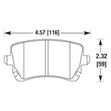 Load image into Gallery viewer, 81.19 Hawk HPS Brake Pads Audi RS4 (07-08) RS6 (03-04) [Rear] HB553F.652 - Redline360 Alternate Image