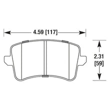 Load image into Gallery viewer, 81.24 Hawk HPS Brake Pads Audi SQ5 [Rear] (2014-2017) HB642F.658 - Redline360 Alternate Image