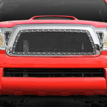 Load image into Gallery viewer, 134.95 Spec-D Mesh Grille Insert Toyota Tacoma (2005-2010) Rivet Style Stainless Steel - Redline360 Alternate Image