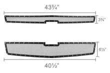 Load image into Gallery viewer, 182.00 Spec-D Grill Insert Chevy Suburban (15-18) Tahoe (15-16) Mesh Black Rivet Style - Redline360 Alternate Image