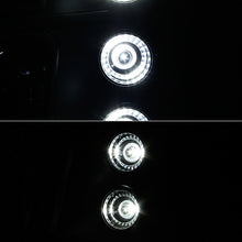 Load image into Gallery viewer, Spyder LED Crystal Headlights Chevy Silverado 1500/2500/3500 (03-06) Black / Chrome / Smoke - Black Alternate Image