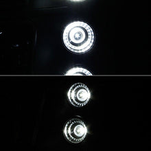 Load image into Gallery viewer, Spyder LED Crystal Headlights Chevy Silverado 1500HD (03-07) 2500HD (03-06) Black / Chrome / Smoke - Black Alternate Image