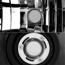 Load image into Gallery viewer, Spyder LED Crystal Headlights Chevy Silverado 1500/2500/3500 (03-06) Black / Chrome / Smoke - Black Alternate Image