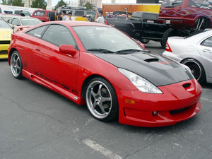 935.00 SEIBON Carbon Fiber Hood Toyota Celica (2000-2005) OEM or VSII Style - Redline360