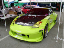 Load image into Gallery viewer, 849.00 SEIBON Carbon Fiber Hood Nissan 350Z (2003-2006) OEM or Vented GT/TS/TSII/VT Style - Redline360 Alternate Image