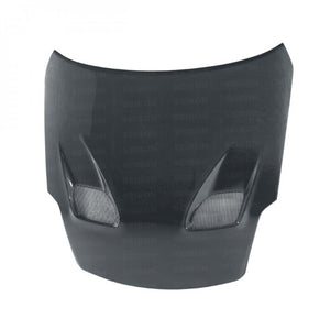 849.00 SEIBON Carbon Fiber Hood Nissan 350Z (2003-2006) OEM or Vented GT/TS/TSII/VT Style - Redline360