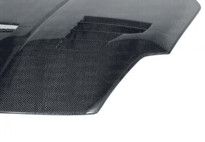 849.00 SEIBON Carbon Fiber Hood Nissan 350Z (2003-2006) OEM or Vented GT/TS/TSII/VT Style - Redline360