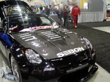 Load image into Gallery viewer, 849.00 SEIBON Carbon Fiber Hood Nissan 350Z (2003-2006) OEM or Vented GT/TS/TSII/VT Style - Redline360 Alternate Image