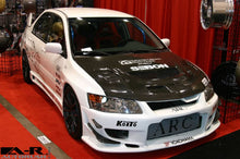 Load image into Gallery viewer, 782.00 SEIBON Carbon Fiber Hood Mitsubishi Lancer EVO 8/9 (03-07) CW/CWII/OE/TSII Style - Redline360 Alternate Image