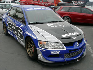 782.00 SEIBON Carbon Fiber Hood Mitsubishi Lancer EVO 8/9 (03-07) CW/CWII/OE/TSII Style - Redline360