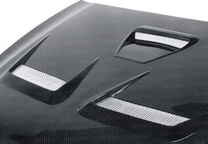 2720.00 SEIBON Carbon Fiber Hood Acura TL (2004-2008) CW Style Hood - Redline360