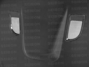 896.00 SEIBON Carbon Fiber Hood BMW 328i 335i E92 (07-10) BM/GTR Vents/OEM Style - Redline360