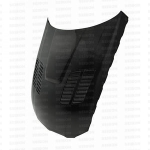 896.00 SEIBON Carbon Fiber Hood BMW 328i 335i E92 (07-10) BM/GTR Vents/OEM Style - Redline360