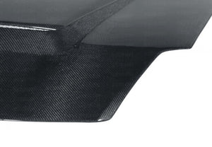 899.00 SEIBON Carbon Fiber Hood Nissan 350Z (2007-2008) OEM/TS/VT Style - Redline360