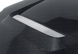 899.00 SEIBON Carbon Fiber Hood Nissan 350Z (2007-2008) OEM/TS/VT Style - Redline360