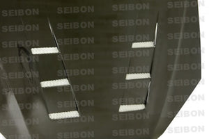 899.00 SEIBON Carbon Fiber Hood Hyundai Genesis Coupe (10-12) OEM or TS Vented Style - Redline360