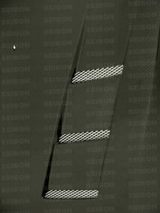 918.00 SEIBON Carbon Fiber Hood Mitsubishi Lancer EVO 10 (08-15) OEM/CW/DV/TS Style - Redline360