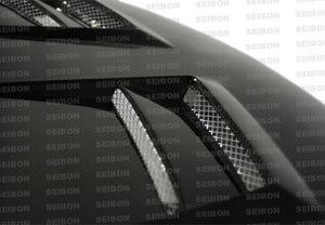 901.00 SEIBON Carbon Fiber Hood Mitsubishi Lancer (2008-2017) OEM or DV Style - Redline360