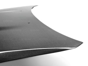 1028.50 SEIBON Carbon Fiber Hood Subaru WRX & WRX STi (08-14) CW/CWII/OE Style - Redline360