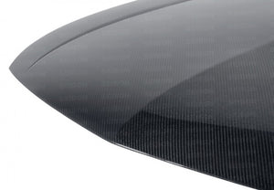 831.00 SEIBON Carbon Fiber Hood Acura TSX (2009-2014) OEM Style - Redline360