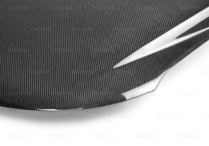 714.00 SEIBON Carbon Fiber Hood Kia Forte / Forte Koup (2009-2013) OEM Style - Redline360