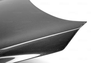 714.00 SEIBON Carbon Fiber Hood Kia Forte / Forte Koup (2009-2013) OEM Style - Redline360