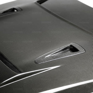 1870.00 SEIBON Carbon Fiber Hood Nissan GT-R R35 (09-16) DS/DV/ES/GT/GTII/OE/MS/VSII Style - Redline360