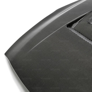 1870.00 SEIBON Carbon Fiber Hood Nissan GT-R R35 (09-16) DS/DV/ES/GT/GTII/OE/MS/VSII Style - Redline360