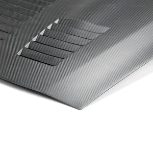 1870.00 SEIBON Carbon Fiber Hood Nissan GT-R R35 (09-16) DS/DV/ES/GT/GTII/OE/MS/VSII Style - Redline360