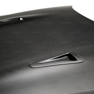 1870.00 SEIBON Carbon Fiber Hood Nissan GT-R R35 (09-16) DS/DV/ES/GT/GTII/OE/MS/VSII Style - Redline360