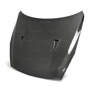 1870.00 SEIBON Carbon Fiber Hood Nissan GT-R R35 (09-16) DS/DV/ES/GT/GTII/OE/MS/VSII Style - Redline360