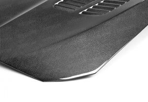 867.00 SEIBON Carbon Fiber Hood BMW 528i/530i/535 545i/550i/M5 F10 (2011-2016) OEM/BT/GTR Style - Redline360