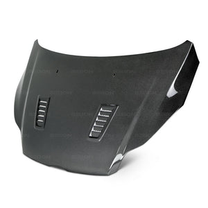 744.00 SEIBON Carbon Fiber Hood Ford Focus (2012-2014) OEM or RS Style - Redline360