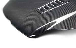 744.00 SEIBON Carbon Fiber Hood Ford Focus (2012-2014) OEM or RS Style - Redline360