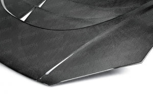 901.00 SEIBON Carbon Fiber Hood Hyundai Genesis Coupe (13-16) OEM/SC/TS Style - Redline360