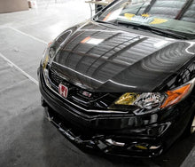 Load image into Gallery viewer, SEIBON Carbon Fiber Hood Honda Civic Coupe (2014-2015) OEM / TS / VSII Vented Style - OE Style Alternate Image