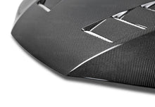 Load image into Gallery viewer, SEIBON Carbon Fiber Hood Honda Civic Coupe (2014-2015) OEM / TS / VSII Vented Style - OE Style Alternate Image