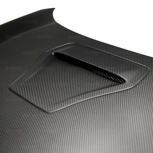 1020.00 SEIBON Carbon Fiber Hood Honda Civic Type-R (2017-2020) OEM/CV/TS Style - Redline360