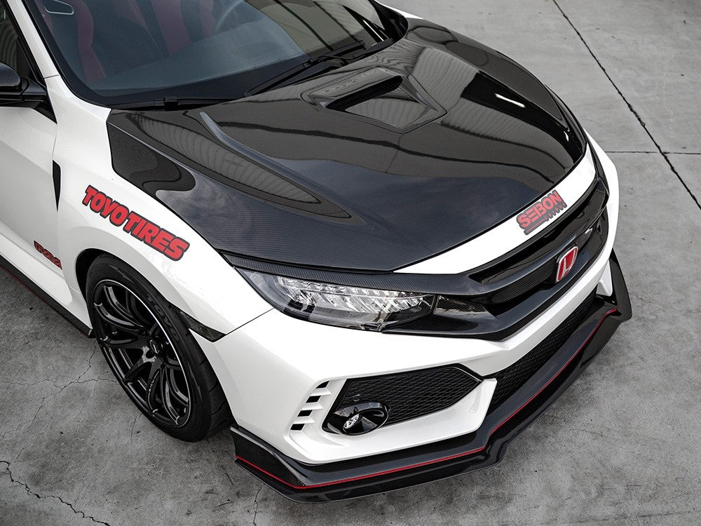 Civic si carbon on sale fiber hood