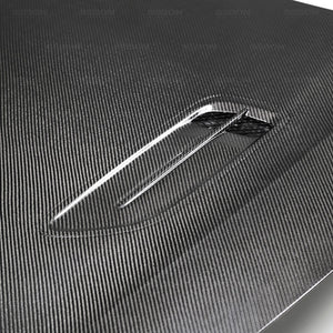 935.00 SEIBON Carbon Fiber Hood Kia Stinger (2018-2022) OEM or TS Vented Style - Redline360