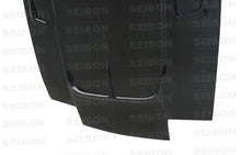 Load image into Gallery viewer, 901.00 SEIBON Carbon Fiber Hood Nissan 240SX S13 (89-94) OEM / DV Vented / DVII / TT Style - Redline360 Alternate Image