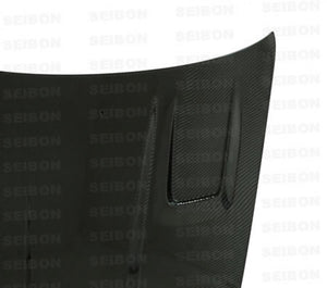 901.00 SEIBON Carbon Fiber Hood Nissan 240SX S13 (89-94) OEM / DV Vented / DVII / TT Style - Redline360