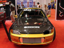 Load image into Gallery viewer, 797.00 SEIBON Carbon Fiber Hood Honda Civic EG Coupe (1992-1995) OEM or TS Style - Redline360 Alternate Image